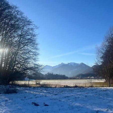 Charmantes Garten-Apartment: Erholung Im Chiemgau Unterwössen Extérieur photo