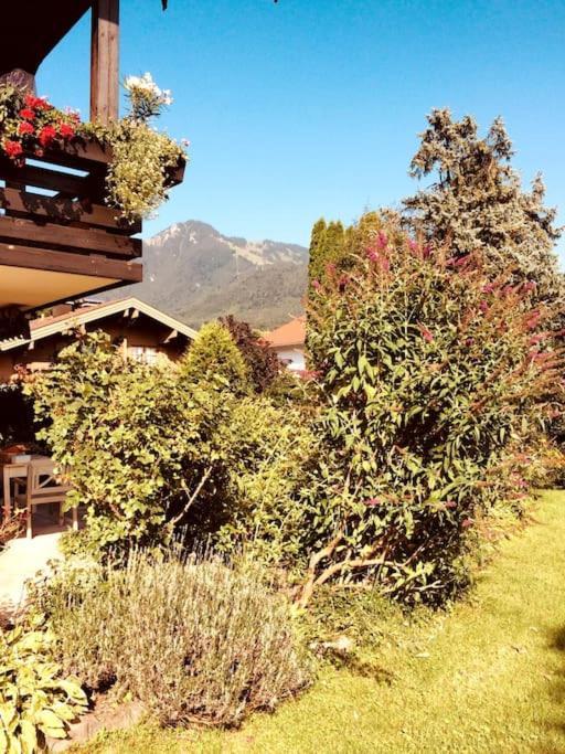 Charmantes Garten-Apartment: Erholung Im Chiemgau Unterwössen Extérieur photo