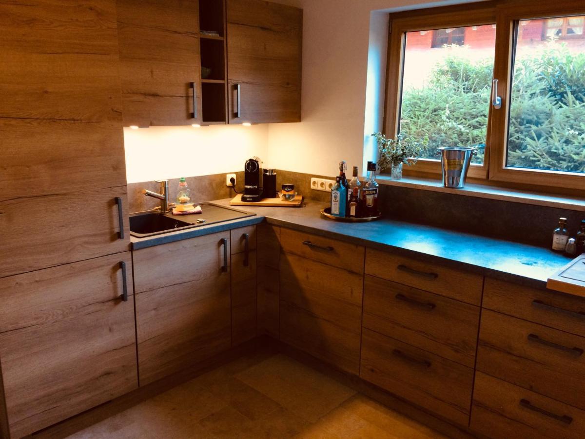 Charmantes Garten-Apartment: Erholung Im Chiemgau Unterwössen Extérieur photo